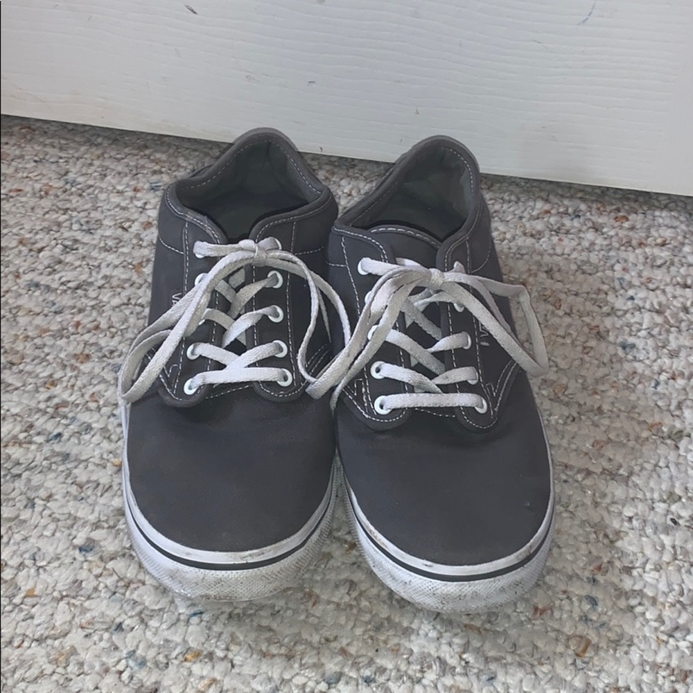 Vans-Of the Wall Lace up Grey Sneakers